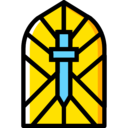 cultures,decoration,medieval,ornamental,stained glass window ok 